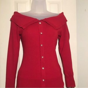 New York $ Company off shoulder sweater